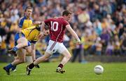 20 May 2012; Gary Sice, Galway, in action against Niall Carty, Roscommon. Connacht GAA Football Senior Championship Quarter-Final, Roscommon v Galway, Dr. Hyde Park, Roscommon. Picture credit: Barry Cregg / SPORTSFILE