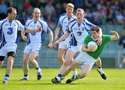 20 May 2012; Ger Collins, Limerick, in action against Maurice O'Gorman, Waterford. Munster GAA Football Senior Championship Quarter-Final, Limerick v Waterford, Gaelic Grounds, Limerick. Picture credit: Diarmuid Greene / SPORTSFILE