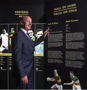 24 August 2017; Former Kerry footballer Jack O'Shea in attendance during the GAA Museum Hall of Fame – Announcement of 2017 Inductees event at Croke Park in Dublin.  Photo by Matt Browne/Sportsfile