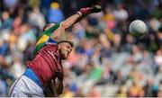 30 July 2017; Damien Comer of Galway in action against Mark Griffin of Kerry during the GAA Football All-Ireland Senior Championship Quarter-Final match between Kerry and Galway at Croke Park in Dublin. Photo by Piaras Ó Mídheach/Sportsfile