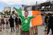 24 August 2017; Conor McGregor supporter Mickey Cusack from Derry, in Las Vegas, prior to the boxing match between Floyd Mayweather Jr and Conor McGregor at T-Mobile Arena in Las Vegas, USA, on Saturday August 26. Photo by Stephen McCarthy/Sportsfile