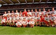 17 September 1995; The Tyrone squad ahead of the GAA Football All-Ireland Senior Champtionship Final match between Dublin and Tyrone at Croke Park in Dublin. Photo by Ray McManus/Sportsfile