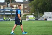 25 August 2017; Jordan Larmour of Leinster ahead of the Bank of Ireland pre-season friendly match between Leinster and Bath at Donnybrook Stadium in Dublin. Photo by Ramsey Cardy/Sportsfile