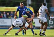 25 August 2017; Will Connors of Leinster is tackled by Guy Mercer of Bath during the Bank of Ireland pre-season friendly match between Leinster and Bath at Donnybrook Stadium in Dublin. Photo by Ramsey Cardy/Sportsfile