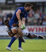 25 August 2017; Barry Daly of Leinster is tackled by Semesa Rokoduguni of Bath during the Bank of Ireland pre-season friendly match between Leinster and Bath at Donnybrook Stadium in Dublin. Photo by Ramsey Cardy/Sportsfile