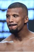 25 August 2017; Badou Jack during the weigh-in for his WBA Light Heavyweight bout with Nathan Cleverly on the undercard of the super welterweight boxing match bewteen Floyd Mayweather Jr and Conor McGregor at T-Mobile Arena in Las Vegas, USA. Photo by Stephen McCarthy/Sportsfile