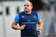 25 August 2017; Leinster kicking coach and head analyst Emmet Farrell during the Bank of Ireland pre-season friendly match between Leinster and Bath at Donnybrook Stadium in Dublin. Photo by Ramsey Cardy/Sportsfile