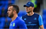 25 August 2017; Leinster backs coach Girvan Dempsey during the Bank of Ireland pre-season friendly match between Leinster and Bath at Donnybrook Stadium in Dublin. Photo by Ramsey Cardy/Sportsfile
