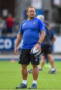 25 August 2017; Bath coach Darren Edwards during the Bank of Ireland pre-season friendly match between Leinster and Bath at Donnybrook Stadium in Dublin. Photo by Ramsey Cardy/Sportsfile