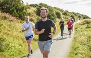 26 August 2017; parkrun Ireland, in partnership with Vhi, added their 66th event on Saturday, August 26th, with the introduction of the Poolbeg parkrun. parkruns take place over a 5km course weekly, are free to enter and are open to all ages and abilities, providing a fun and safe environment to enjoy exercise. To register for a parkrun near you visit www.parkrun.ie. New registrants should select their chosen event as their home location. You will then receive a personal barcode which acts as your free entry to any parkrun event worldwide. Pictured are participants during the Poolbeg parkrun, in partnership with Vhi. Photo by Cody Glenn/Sportsfile
