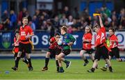 25 August 2017; Action from the Bank of Ireland Half-Time Minis at the Bank of Ireland pre-season friendly match between Leinster and Bath at Donnybrook Stadium in Dublin. Photo by Ramsey Cardy/Sportsfile
