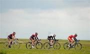 20 May 2012; Riders, from left, Daniel Vejmelka, AC Sparta Praha , Rostislav Krotký, AC Sparta Praha, John Mason, Meath Eas Spin 11, and Marcel Aregger, Atlas Personal - Jakroo, in action during the first stage of the 2012 An Post Rás. Dunboyne - Kilkenny. Picture credit: Stephen McCarthy / SPORTSFILE