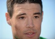 23 May 2012; Republic of Ireland's Darren O'Dea speaking to the media during a press conference ahead of their International Friendly against Bosnia & Herzegovina on Saturday. Republic of Ireland Press Conference, Gannon Park, Malahide, Co. Dublin. Picture credit: Barry Cregg / SPORTSFILE