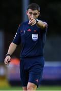 25 August 2017; Referee Paul McLaughlin during the Irish Daily Mail FAI Cup Second Round match between St. Patrick's Athletic and Galway United at Richmond Park, in Dublin. Photo by Matt Browne/Sportsfile