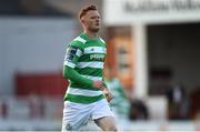 25 August 2017; Gary Shaw of Shamrock Rovers during the Irish Daily Mail FAI Cup Second Round match between Shelbourne and Shamrock Rovers at Tolka Park, in Dublin. Photo by David Fitzgerald/Sportsfile