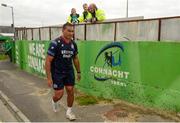 26 August 2017; Bristol head coach Pat Lam arrives prior to the Pre-season Friendly match between Connacht and Bristol at the Sportsground in Galway. Photo by Seb Daly/Sportsfile