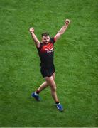 26 August 2017; Aidan O'Shea of Mayo celebrates at the final whistle after the GAA Football All-Ireland Senior Championship Semi-Final Replay match between Kerry and Mayo at Croke Park in Dublin. Photo by Daire Brennan/Sportsfile