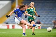 26 August 2017; Gillian O'Brien of Tipperary scores her side's second goal during the TG4 Ladies Football All-Ireland Intermediate Championship Semi-Final match between Meath and Tipperary at Semple Stadium in Thurles, Co. Tipperary. Photo by Matt Browne/Sportsfile