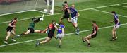 26 August 2017; Stephen O'Brien of Kerry has his shot saved by David Clarke of Mayo during the GAA Football All-Ireland Senior Championship Semi-Final Replay match between Kerry and Mayo at Croke Park in Dublin. Photo by Daire Brennan/Sportsfile