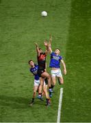 26 August 2017; Aidan O'Shea of Mayo competes for the throw-in to start the second half against David Moran of Kerry during the GAA Football All-Ireland Senior Championship Semi-Final Replay match between Kerry and Mayo at Croke Park in Dublin. Photo by Daire Brennan/Sportsfile