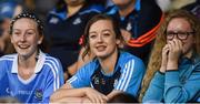 26 August 2017; Dublin supporters during the TG4 Ladies Football All-Ireland Senior Championship Semi-Final match between Dublin and Kerry at Semple Stadium in Thurles, Co. Tipperary. Photo by Matt Browne/Sportsfile