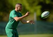 24 May 2012; Ireland's Simon Zebo in action during squad training ahead of the Steinlager Series 2012 against New Zealand in June. Ireland Rugby Squad Training, Carton House, Maynooth, Co. Kildare. Picture credit: Oliver McVeigh / SPORTSFILE