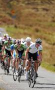 24 May 2012; Leading U23 rider Richard Handley, Rapha Condor Sharp, in action during the fifth stage of the 2012 An Post Rás. Bundoran - Buncrana. Picture credit: Stephen McCarthy / SPORTSFILE