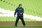 25 May 2012; Bosnia & Herzegovina head coach Safet Susic during squad training ahead of their International Friendly against the Republic of Ireland on Saturday. Bosnia & Herzegovina Squad Training, Aviva Stadium, Lansdowne Road, Dublin. Picture credit: David Maher / SPORTSFILE