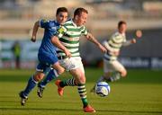 25 May 2012; Gary McCabe, Shamrock Rovers, in action against Shane Treacy, Limerick. FAI Ford Cup, Second Round, Shamrock Rovers v Limerick, Tallaght Stadium, Tallaght, Co. Dublin. Picture credit: Barry Cregg / SPORTSFILE