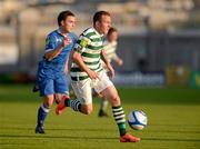 25 May 2012; Gary McCabe, Shamrock Rovers, in action against Shane Treacy, Limerick. FAI Ford Cup, Second Round, Shamrock Rovers v Limerick, Tallaght Stadium, Tallaght, Co. Dublin. Picture credit: Barry Cregg / SPORTSFILE