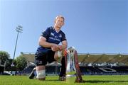 26 May 2012; In attendance at the Celtic League Grand Final Captain's Photocall is Leinster captain Leo Cullen. RDS, Ballsbridge, Dublin. Picture credit: Matt Browne / SPORTSFILE