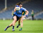 26 August 2017; Niamh McEvoy of Dublin in action against Ciara Murphy of Kerry during the TG4 Ladies Football All-Ireland Senior Championship Semi-Final match between Dublin and Kerry at Semple Stadium in Thurles, Co. Tipperary. Photo by Matt Browne/Sportsfile