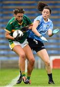 26 August 2017; Amanda Brosnan of Kerry in action against Lyndsey Davey of Dublin during the TG4 Ladies Football All-Ireland Senior Championship Semi-Final match between Dublin and Kerry at Semple Stadium in Thurles, Co. Tipperary. Photo by Matt Browne/Sportsfile