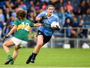 26 August 2017; Olwen Carey of Dublin in action against Denise Hallissey of Kerry during the TG4 Ladies Football All-Ireland Senior Championship Semi-Final match between Dublin and Kerry at Semple Stadium in Thurles, Co. Tipperary. Photo by Matt Browne/Sportsfile