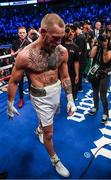 26 August 2017; Conor McGregor following his super welterweight boxing match against Floyd Mayweather Jr at T-Mobile Arena in Las Vegas, USA. Photo by Stephen McCarthy/Sportsfile