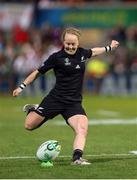26 August 2017; Kendra Cocksedge of New Zealand in action during the 2017 Women's Rugby World Cup Final match between England and New Zealand at Kingspan Stadium in Belfast. Photo by John Dickson/Sportsfile