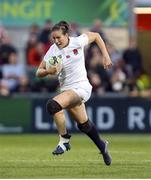 26 August 2017; Emily Scarratt of England in action during the 2017 Women's Rugby World Cup Final match between England and New Zealand at Kingspan Stadium in Belfast. Photo by John Dickson/Sportsfile