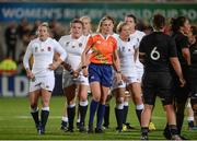 26 August 2017; Referee Joy Neville of Ireland during the 2017 Women's Rugby World Cup Final match between England and New Zealand at Kingspan Stadium in Belfast. Photo by Oliver McVeigh/Sportsfile