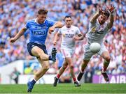 27 August 2017; Paul Flynn of Dublin in action against Ronan McNamee of Tyrone during the GAA Football All-Ireland Senior Championship Semi-Final match between Dublin and Tyrone at Croke Park in Dublin. Photo by Ramsey Cardy/Sportsfile