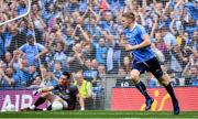 27 August 2017; Eoghan O'Gara of Dublin after scoring his side's second goal of the game during the GAA Football All-Ireland Senior Championship Semi-Final match between Dublin and Tyrone at Croke Park in Dublin. Photo by Ramsey Cardy/Sportsfile