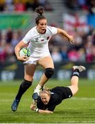26 August 2017; Emily Scarratt of England during the 2017 Women's Rugby World Cup Final at Kingspan Stadium in Belfast. Photo by John Dickson/Sportsfile