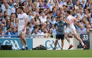 27 August 2017; Seán Cavanagh of Tyrone leaves the field after being substituted during the GAA Football All-Ireland Senior Championship Semi-Final match between Dublin and Tyrone at Croke Park in Dublin. Photo by Piaras Ó Mídheach/Sportsfile