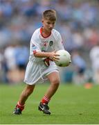 27 August 2017; Danny Diver of St Patricks, Co Donegal, representing Tyrone, during the INTO Cumann na mBunscol GAA Respect Exhibition Go Games at Dublin v Tyrone - GAA Football All-Ireland Senior Championship Semi-Final at Croke Park in Dublin. Photo by Piaras Ó Mídheach/Sportsfile
