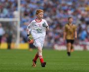 26 August 2017; Conal McGlinchey of St Oliver’s PS, Co Armagh, representing Tyrone, during the INTO Cumann na mBunscol GAA Respect Exhibition Go Games at Dublin v Tyrone - GAA Football All-Ireland Senior Championship Semi-Final at Croke Park in Dublin. Photo by Ray McManus/Sportsfile