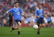 26 August 2017; James Maguire of Tallanstown NS, Co Louth, representing Dublin, during the INTO Cumann na mBunscol GAA Respect Exhibition Go Games at Dublin v Tyrone - GAA Football All-Ireland Senior Championship Semi-Final at Croke Park in Dublin. Photo by Ray McManus/Sportsfile