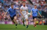 27 August 2017; Matthew Donnelly of Tyrone in action against Jack McCaffrey of Dublin during the Football All-Ireland Senior Championship Semi-Final match between Dublin and Tyrone at Croke Park in Dublin. Photo by Brendan Moran/Sportsfile
