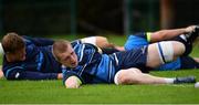 28 August 2017; Leinster's Dan Leavy during squad training at UCD in Dublin. Photo by Ramsey Cardy/Sportsfile