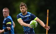 28 August 2017; Leinster's Ross Byrne during squad training at UCD in Dublin. Photo by Ramsey Cardy/Sportsfile
