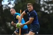 28 August 2017; Leinster's Jordan Larmour during squad training at UCD in Dublin. Photo by Ramsey Cardy/Sportsfile