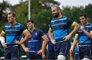 28 August 2017; Leinster's Scott Fardy during squad training at UCD in Dublin. Photo by Ramsey Cardy/Sportsfile